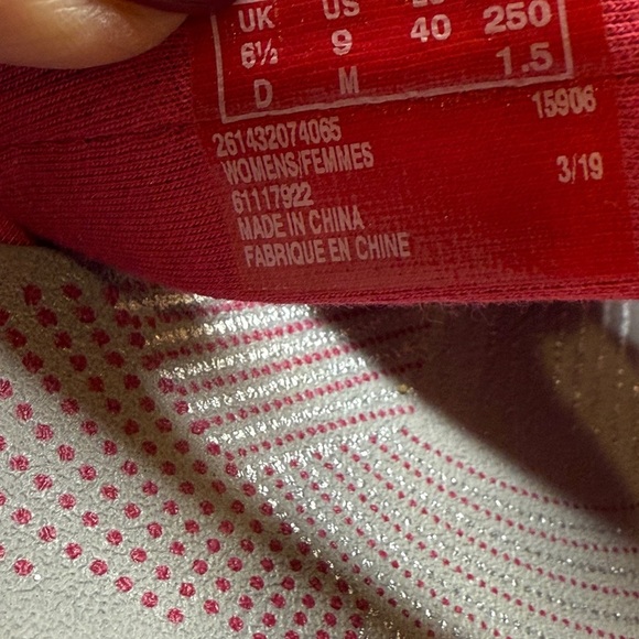 Cloud Steppers by Clarks Pink Bow Women's Sandals Comfortable Shoes Sz 9 Slip on - Picture 6 of 14